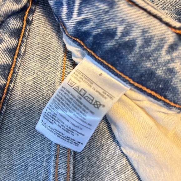 Old Navy Light Blue Flare Jeans - Picture 7 of 9